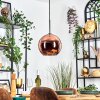 Koyoto Lámparas suspendidas, Luminarias esféricas, Lámparas colgantes Color cobre, 1 luz