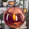 Koyoto Lámparas suspendidas, Luminarias esféricas, Lámparas colgantes Color cobre, 1 luz