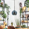 Koyoto Lámparas suspendidas, Luminarias esféricas, Lámparas colgantes Azul, 1 luz