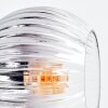 Koyoto Plafones, Luminarias esféricas 77.5 cm Transparente, Ahumado, 6 luces