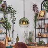 Koyoto Lámparas suspendidas, Luminarias esféricas, Lámparas colgantes 25 cm Verde, Transparente, 1 luz
