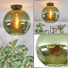 Koyoto Plafones, Luminarias esféricas Verde, 1 luz