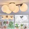 Chehalis Plafones, Luminarias esféricas Blanca, 5 luces