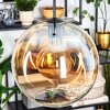 Koyoto Lámparas suspendidas, Luminarias esféricas, Lámparas colgantes 30 cm Colores ámbar, Transparente, 1 luz