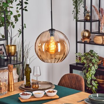 Koyoto Lámparas suspendidas, Luminarias esféricas, Lámparas colgantes Colores ámbar, 1 luz
