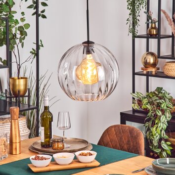 Koyoto Lámparas suspendidas, Luminarias esféricas, Lámparas colgantes Transparente, 1 luz