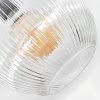 Koyoto Plafones, Luminarias esféricas 12 cm Transparente, 1 luz
