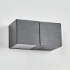 Fanor Aplique de exterior, Lámpara Up & Down, Apliques LED Antracita, 1 luz