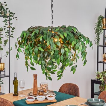 Kallax Lámparas suspendidas, Lámparas colgantes Negro, 4 luces