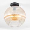 Koyoto Plafones, Luminarias esféricas 30 cm Colores ámbar, Transparente, 1 luz