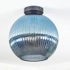 Koyoto Plafones, Luminarias esféricas 30 cm Azul, 1 luz