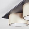 Falor Plafones LED Negro, 1 luz
