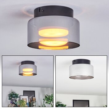 Folar Plafones LED Negro, 1 luz
