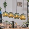 Koyoto Lámparas suspendidas, Luminarias esféricas, Lámparas colgantes Verde, 4 luces