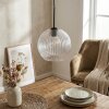 Koyoto Lámparas suspendidas, Luminarias esféricas, Lámparas colgantes 25 cm Transparente, 1 luz