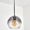 Koyoto Lámparas suspendidas, Luminarias esféricas, Lámparas colgantes Transparente, Ahumado, 1 luz