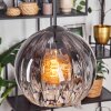 Koyoto Lámparas suspendidas, Luminarias esféricas, Lámparas colgantes Transparente, Ahumado, 1 luz