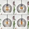 Koyoto Lámparas suspendidas, Luminarias esféricas, Lámparas colgantes Ahumado, 1 luz