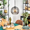 Koyoto Lámparas suspendidas, Luminarias esféricas, Lámparas colgantes Ahumado, 1 luz