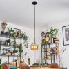 Koyoto Lámparas suspendidas, Luminarias esféricas, Lámparas colgantes 20 cm Colores ámbar, 1 luz
