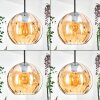 Koyoto Lámparas suspendidas, Luminarias esféricas, Lámparas colgantes Colores ámbar, 1 luz