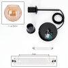 Koyoto Lámparas suspendidas, Luminarias esféricas, Lámparas colgantes Colores ámbar, 1 luz