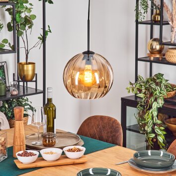 Koyoto Lámparas suspendidas, Luminarias esféricas, Lámparas colgantes Colores ámbar, 1 luz