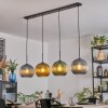 Koyoto Lámparas suspendidas, Luminarias esféricas, Lámparas colgantes Azul, dorado, Verde, 4 luces