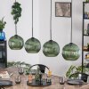 Koyoto Lámparas suspendidas, Luminarias esféricas, Lámparas colgantes Verde, 4 luces