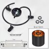 Alsen Plafones, Spot techo Negro, 3 luces