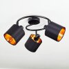 Alsen Plafones, Spot techo Negro, 3 luces