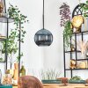 Koyoto Lámparas suspendidas, Luminarias esféricas, Lámparas colgantes Azul, 1 luz
