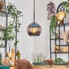 Koyoto Lámparas suspendidas, Luminarias esféricas, Lámparas colgantes Azul, 1 luz