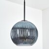 Koyoto Lámparas suspendidas, Luminarias esféricas, Lámparas colgantes Azul, 1 luz
