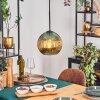Koyoto Lámparas suspendidas, Luminarias esféricas, Lámparas colgantes Verde, 1 luz