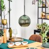 Koyoto Lámparas suspendidas, Luminarias esféricas, Lámparas colgantes Verde, 1 luz