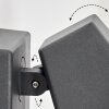 Fanel Aplique de exterior, Apliques, Spot de pared LED Antracita, 1 luz