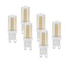 G9 LED 3.5 Watt blanco cálido regulable 330 Lumen