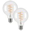 E27 LED 6 Watt blanco cálido regulable 350 Lumen