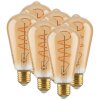 E27 LED 6 Watt blanco cálido regulable 320 Lumen