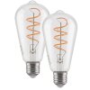 E27 LED 6 Watt blanco cálido regulable 350 Lumen