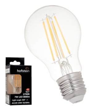 Lámparas Globo Lighting E27 LED 6.5 Watt blanco cálido 806 Lumen