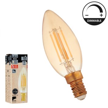 E14 LED 4 Watt blanco cálido regulable 320 Lumen