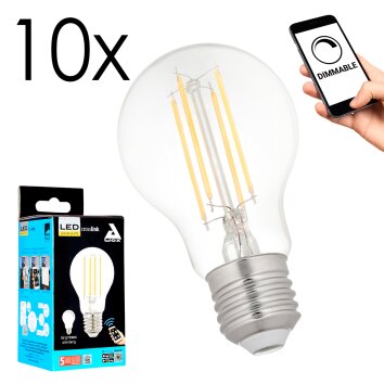 Lámparas Eglo E27 LED 6 Watt blanco cálido regulable 806 Lumen