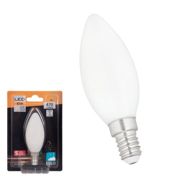 E14 LED 4 Watt blanco cálido 470 Lumen