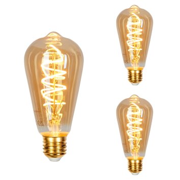 E27 LED 6 Watt blanco cálido regulable 320 Lumen