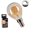 E14 LED 3.4 Watt blanco cálido regulable 250 Lumen