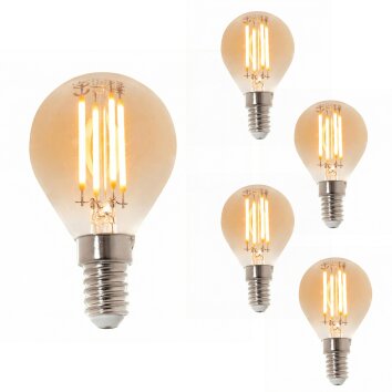 E14 LED 4 Watt blanco cálido 350 Lumen