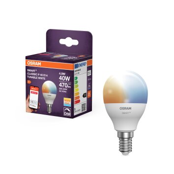 Lámparas Osram E14 LED 4.9 Watt blanco neutro regulable 470 Lumen