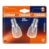 Lámparas Osram E14 25 Watt blanco cálido regulable 140 Lumen